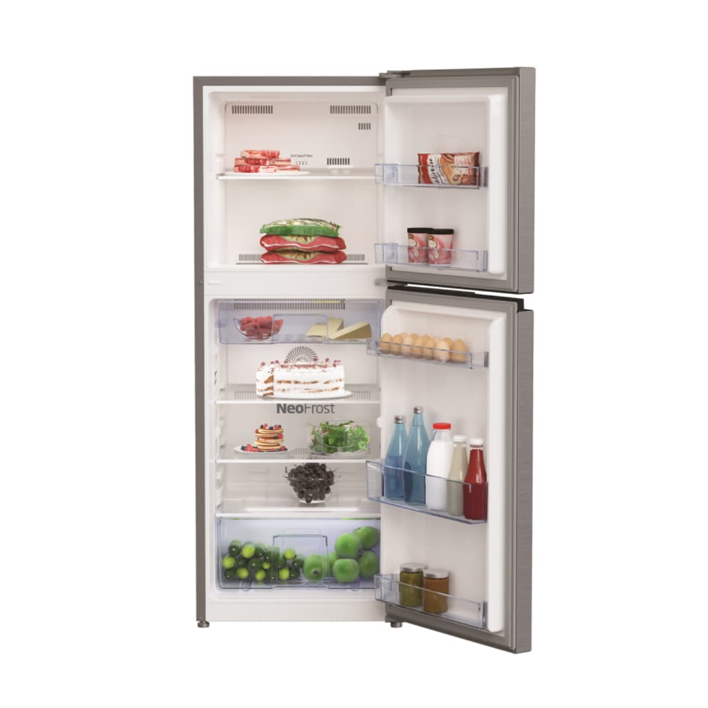 Beko รุ่น RDNT231I50S 7.4 คิว ตู้เย็น 2 ประตู สีเงิน Digital Temp Control เทคโนโลยี NeoFrost https://lnwchill.com