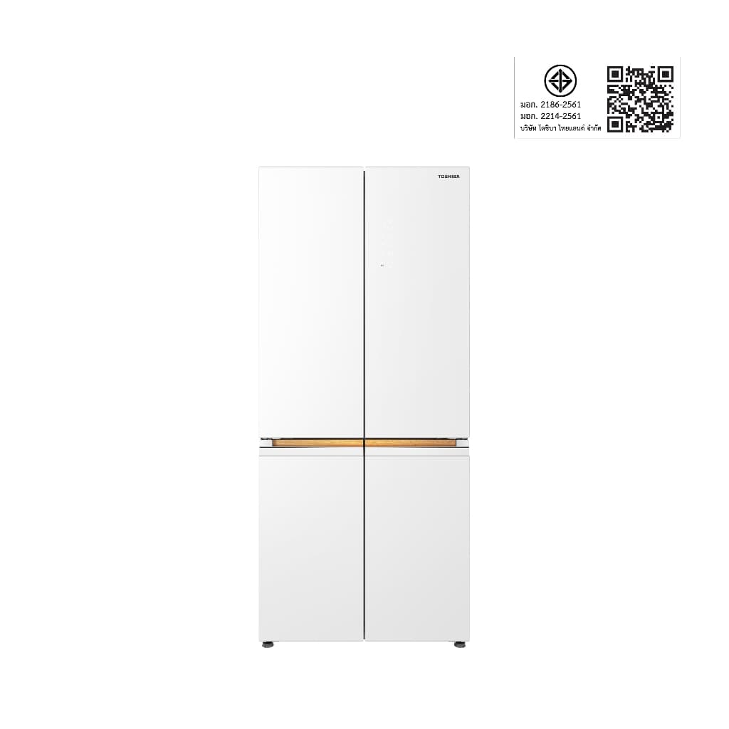 TOSHIBA GR-RF695WI-PGTH(67) ตู้เย็นมัลติดอร์ 4 ประตู 18.9 คิว ระบบ Inverter ดีไซน์ Japandi https://lnwchill.com