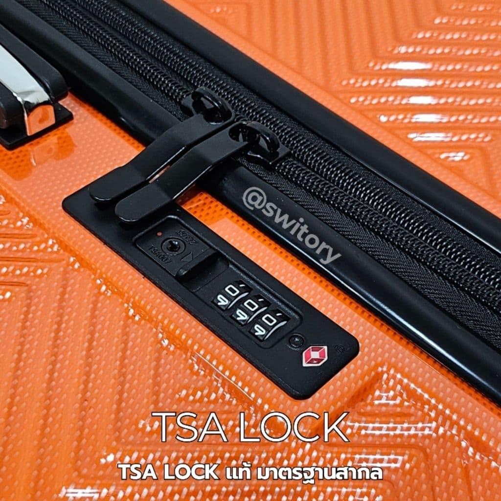 SWITORY รุ่น Anti180 กระเป๋าเดินทาง PC100% พร้อม TSA LOCK ซิปกันขโมยและซิปขยาย มี 4 ขนาด ทนทาน ดีไซน์ครบทุกฟังก์ชันการใช้งาน https://lnwchill.com