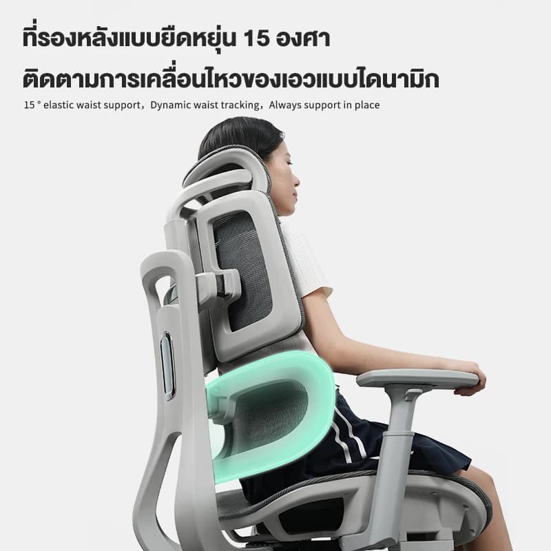Kris R02 เก้าอี้ที่เหมาะกับสรีระ เก้าอี้ทำงานเพื่อสุขภาพ Ergonomic ระบายอากาศดีเยี่ยม ออกแบบตามหลักสรีรศาสตร์ ฟังก์ชั่นมากมาย ราคาประหยัด  คุณภาพสูง https://lnwchill.com