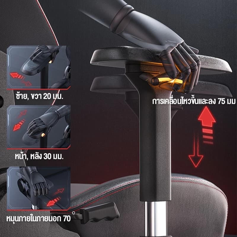 GAMEFORGE เก้าอี้เล่นเกม Gaming Chair Battle Axe Classic Series E-Sport เก้าอี้เกมมิ่ง พนักพิงศีรษะแม่เหล็ก เก้าอี้พนักพิงสูง รับประกัน5ปี https://lnwchill.com
