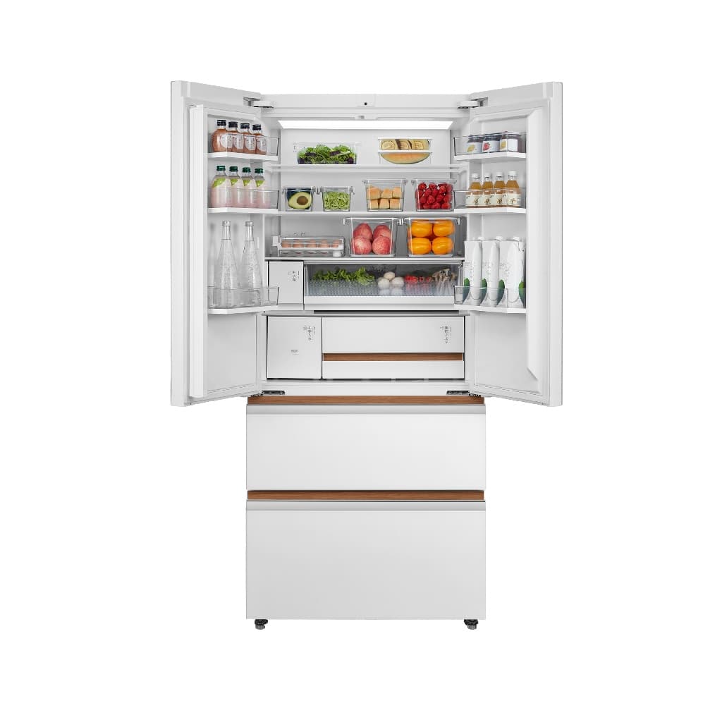 TOSHIBA GR-RF690WI-PGTH(67) ตู้เย็น 4 ประตู 18.8 คิว Multidoor Inverter ดีไซน์ Japandi ระบบกำจัดกลิ่น PureAIR เชื่อมต่อ TSmartLife https://lnwchill.com