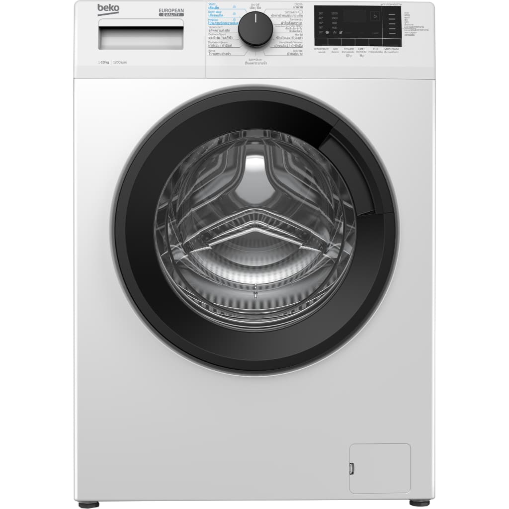 Beko รุ่น WCV10614XB0STW เครื่องซักผ้าฝาหน้า 10 กิโลกรัม Prosmart Inverter 1200 รอบ ปั่นแห้งสนิท ถนอมผ้าด้วยเทคโนโลยี Aquawave ซักสะอาดประหยัดไฟเบอร์ 5 สองดาว https://lnwchill.com