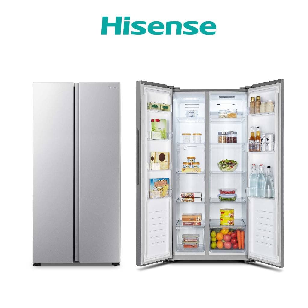 Hisense รุ่น ERS428S ตู้เย็น Side By Side 15.6Q 441 ลิตร ดีไซน์พรีเมียม จุของสะใจ ระบบทำความเย็นทั่วถึง https://lnwchill.com