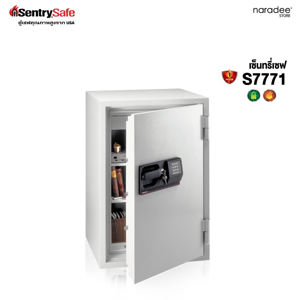 SentrySafe รุ่น S7771 ตู้เซฟกันไฟขนาดใหญ่ ระบบล็อครหัสปุ่มกดและกุญแจ ปกป้องทรัพย์สินของคุณอย่างเหนือชั้นด้วยมาตรฐานระดับสากล https://lnwchill.com