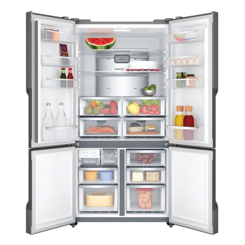 Electrolux EQE5600A-S ตู้เย็น 4 ประตู UltimateTaste 700 ขนาด 19.8 คิว สีสแตนเลส พร้อมเทคโนโลยี TasteSealPlus และ TasteLockAuto https://lnwchill.com