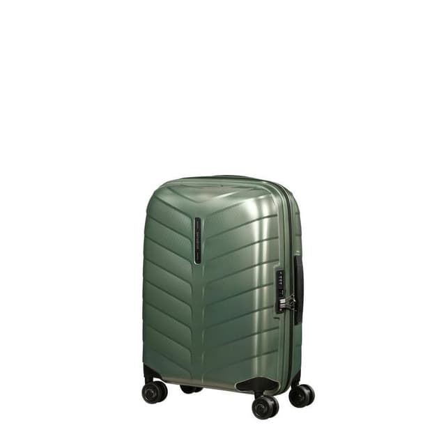 SAMSONITE รุ่น ATTRIX HARDSIDE SPINNER 55/20 EXP กระเป๋าเดินทาง 20 นิ้ว ขยายได้ วัสดุ Roxkin™ สุดแกร่ง น้ำหนักเบาพิเศษสำหรับขึ้นเครื่อง