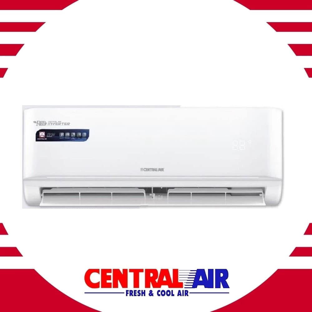 Central Air I-SERIES แอร์ติดผนังระบบอินเวอร์เตอร์ ขนาด 9500-25200 BTU แอร์ เครื่องปรับอากาศ https://lnwchill.com