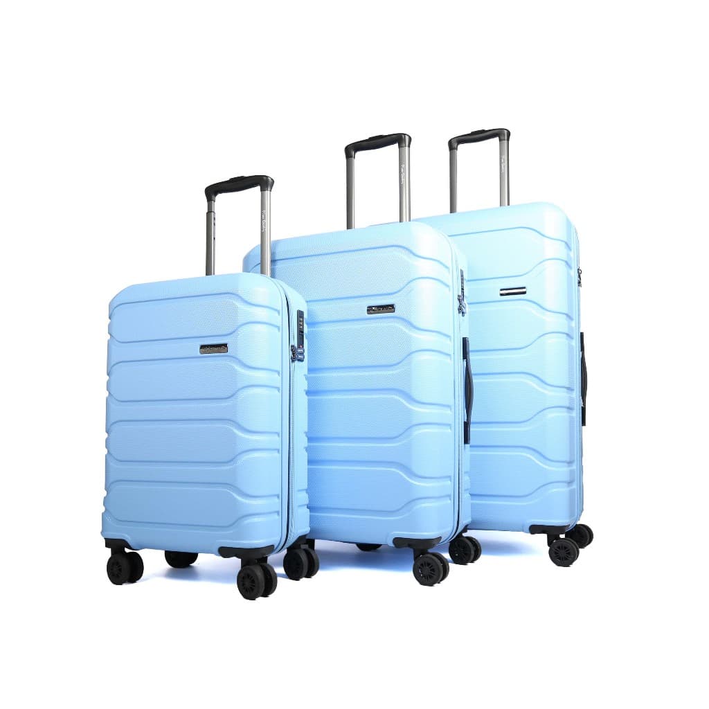 Pierre Cardin รุ่น PLCY5-155P กระเป๋าเดินทาง Lozère วัสดุ ABS+PC น้ำหนักเบา แข็งแรงทนทาน ดีไซน์สีพาสเทลสดใส มาพร้อมระบบล็อค TSA เพื่อความปลอดภัยสูงสุด https://lnwchill.com