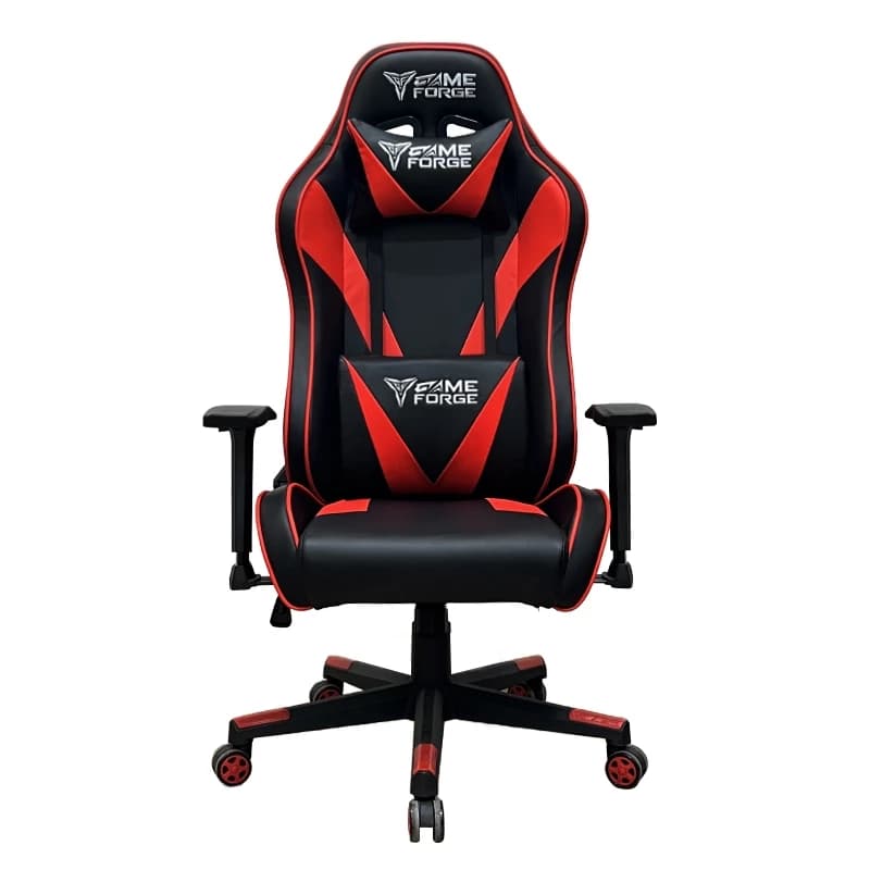 GAMEFORGE เก้าอี้เล่นเกม Gaming Chair รุ่น Gravity X Series เก้าอี้สีดำ เก้าอี้สีแดง เก้าอี้สำนักงาน เกรดคุณภาพ เก้าอี้พนักพิงสูง มีหมอนรองหลัง รับประกัน5ปี https://lnwchill.com