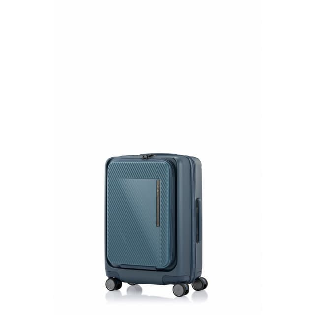 SAMSONITE รุ่น ZIPPRIX FT SPINNER 55/20 EXP กระเป๋าเดินทาง 20 นิ้ว ขยายได้ โครงสร้างเปิดด้านบนแบบแบนใช้งานง่าย สำหรับนักเดินทางยุคใหม่