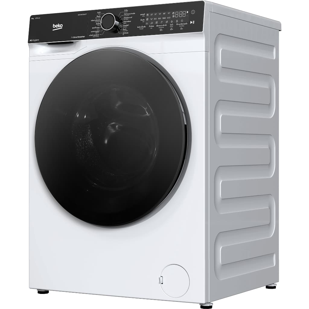 Beko รุ่น WCV9659XWST เครื่องซักผ้าฝาหน้า 9 กก รอบปั่น 1200 รอบต่อนาที มอเตอร์โปรสมาร์ทอินเวอร์เตอร์ ประหยัดไฟเบอร์ 5 ช่วยลดรอยยับถนอมผ้าด้วยระบบไอน้ำ https://lnwchill.com