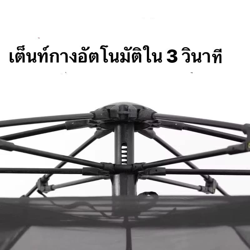 Blackdog Multiground Outdoor Camping เต็นท์หกเหลี่ยมกางอัตโนมัติ ระบายอากาศได้ดี กันแดดUPF50+ https://lnwchill.com