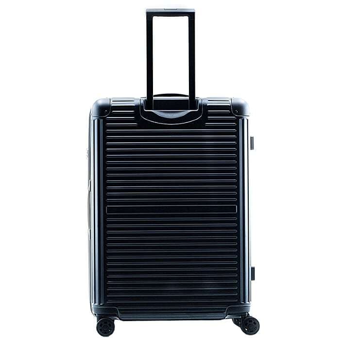 CAGGIONI รุ่น N19081 กระเป๋าเดินทางโพลีคาร์บอเนต 4 ล้อคู่ สีดำ ยืดหยุ่นสูง ปลอดภัยด้วยซิป 2 ชั้นและ TSA Lock เพื่อทุกการเดินทางที่มั่นใจ https://lnwchill.com