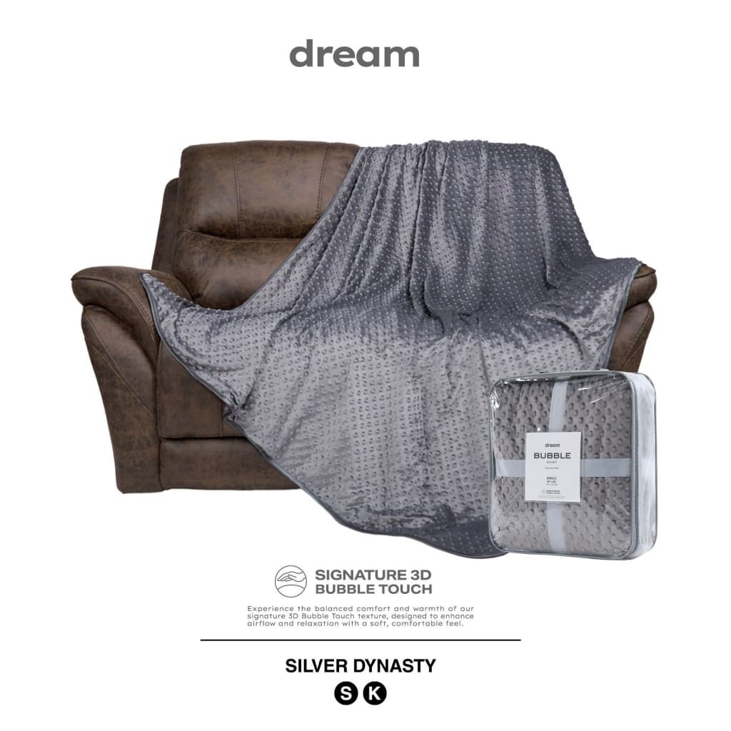 PRIM รุ่น Classic ผ้าห่มตุ่มไมซิไฟน์ Bubble Blanket 6 ฟุต 2 ด้าน ผ้าห่มถ่วงน้ำหนัก https://lnwchill.com