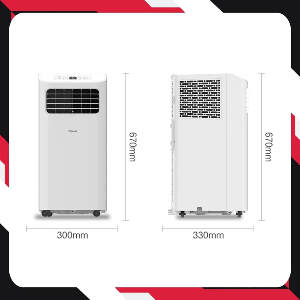 Hisense AP-08CR4SK เครื่องปรับอากาศ แอร์เคลื่อนที่ 8000BTU 12000BTU ไม่รวมติดตั้ง https://lnwchill.com