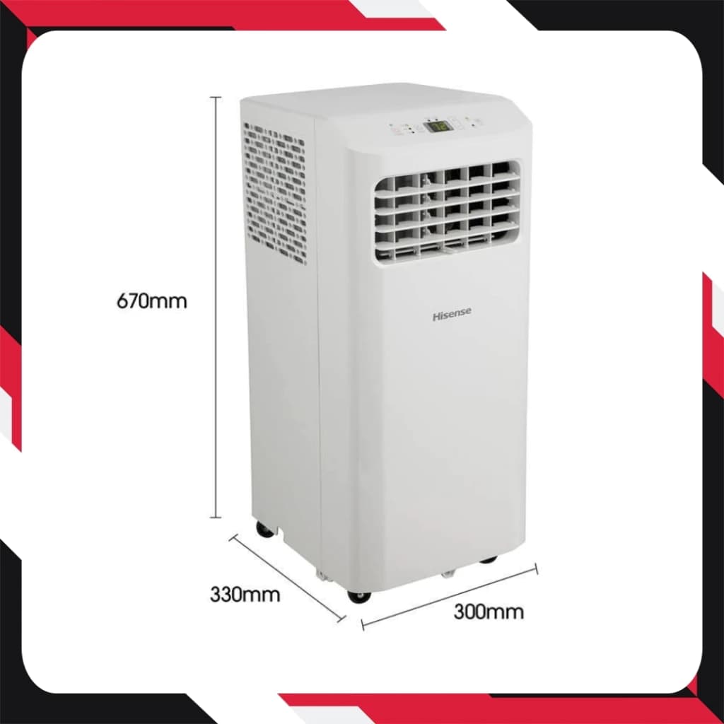 Hisense AP-08CR4SK เครื่องปรับอากาศ แอร์เคลื่อนที่ 8000BTU 12000BTU ไม่รวมติดตั้ง https://lnwchill.com