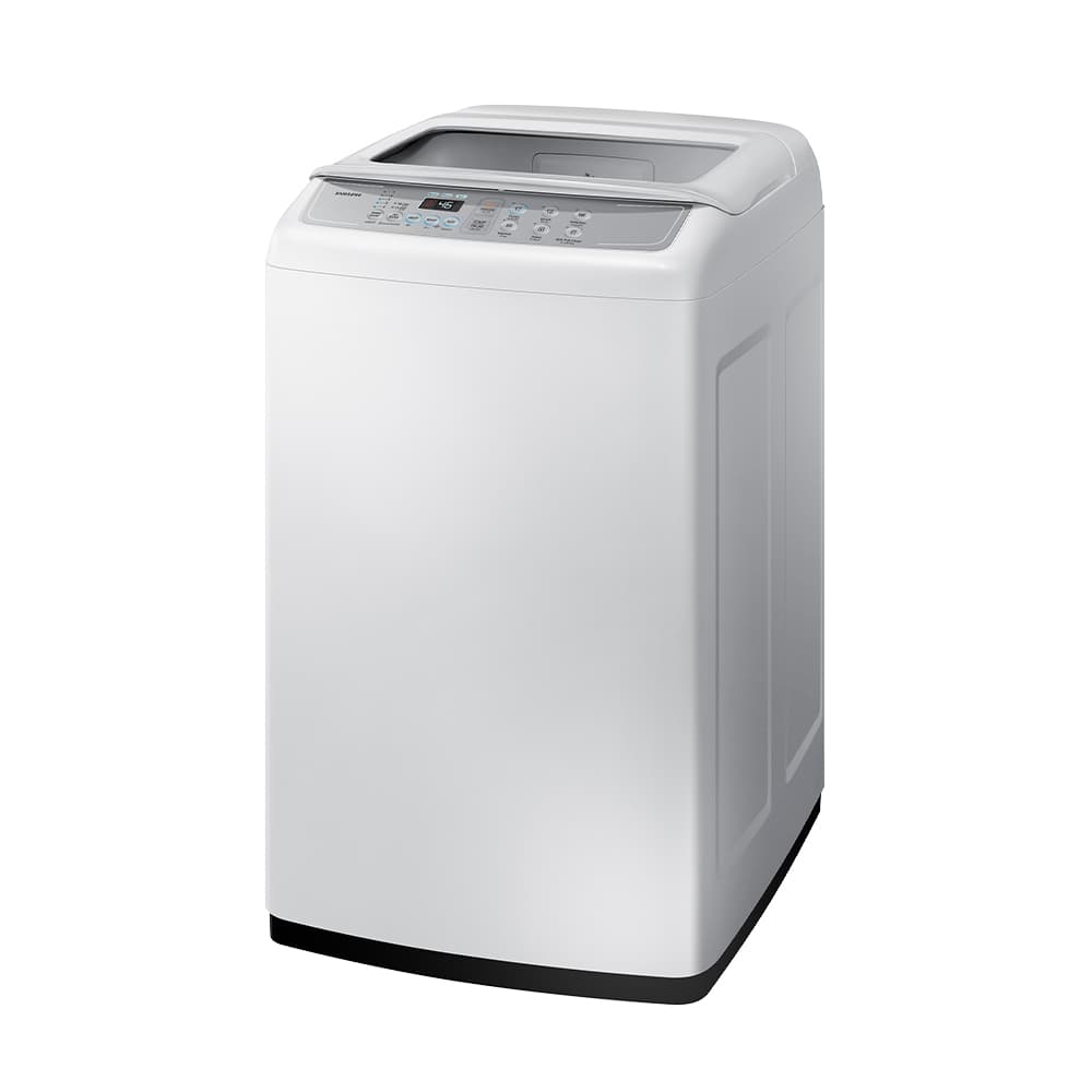 SAMSUNG รุ่น WA75H4000SG/ST เครื่องซักผ้าฝาบนความจุ 7.5 กก เทคโนโลยี Double Storm ถังซัก Diamond Drum ถนอมผ้าอย่างเหนือชั้น ปั่นแห้งรวดเร็วด้วย Air Turbo ป้องกันกลิ่นอับชื้น https://lnwchill.com