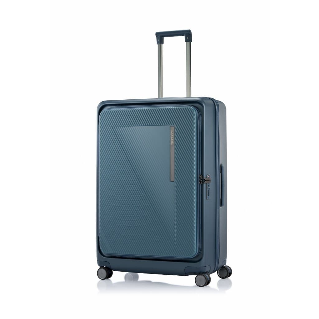 SAMSONITE รุ่น ZIPPRIX FT SPINNER 75/28 EXP กระเป๋าเดินทาง 28 นิ้ว ขยายได้ โครงสร้างเปิดบนแบบแบน วัสดุโพลีคาร์บอเนต ล้อคู่ลื่น และซิปกันขโมย https://lnwchill.com