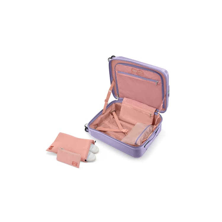 AMERICAN TOURISTER รุ่น MAXIVO SPINNER 55/20 TSA OS V2 กระเป๋าเดินทาง 20 นิ้ว ระบบห้ามล้อ StePause จัดเก็บสัมภาระจุใจด้วย PlentiVol™ 20:80 https://lnwchill.com