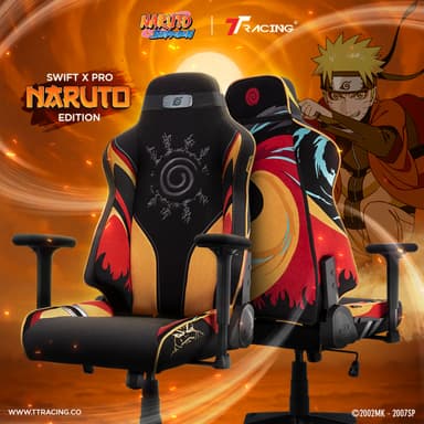TTRACING Swift X Pro Naruto Edition เก้าอี้เกมมิ่ง ดีไซน์โหมดเซียน ปรับเอน 135 องศา รับประกัน 2 ปี