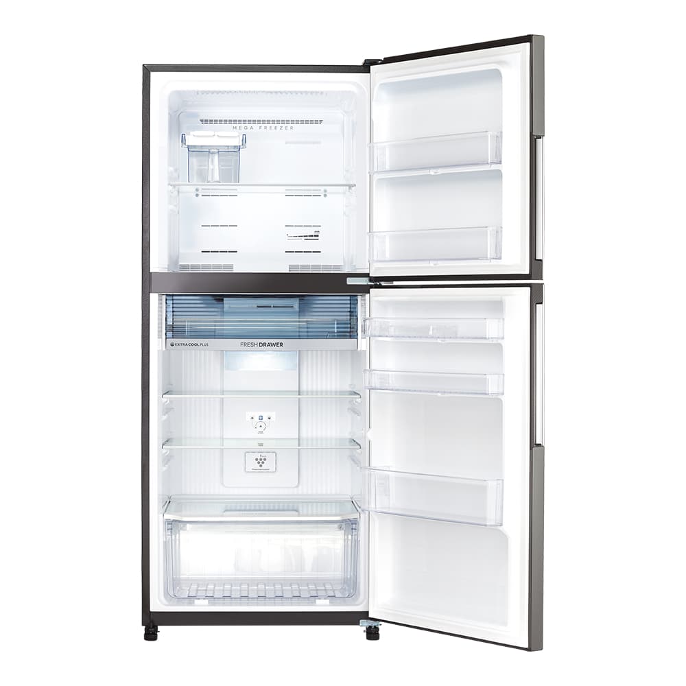 SHARP รุ่น SJ-XP470TP-DK SJ-XP470TP-SL ตู้เย็น 2 ประตู Inverter MEGA Freezer 15.2 คิว ระบบทำความเย็น J-Tech Inverter ประหยัดพลังงานและถนอมอาหารยาวนานด้วยเทคโนโลยี https://lnwchill.com