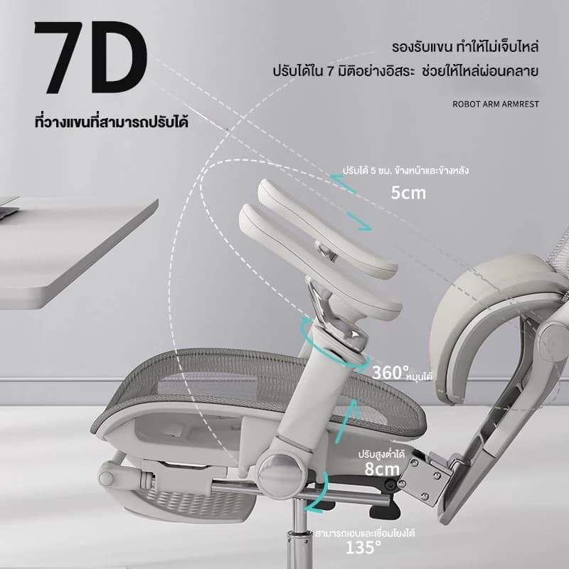 Kris R01 เก้าอี้ทำงานเพื่อสุขภาพ Ergonomic เก้าอี้สีเทา เก้าอี้ที่เหมาะกับสรีระ ออกแบบตามหลักสรีรศาสตร์ ฟังก์ชั่นมากมาย https://lnwchill.com