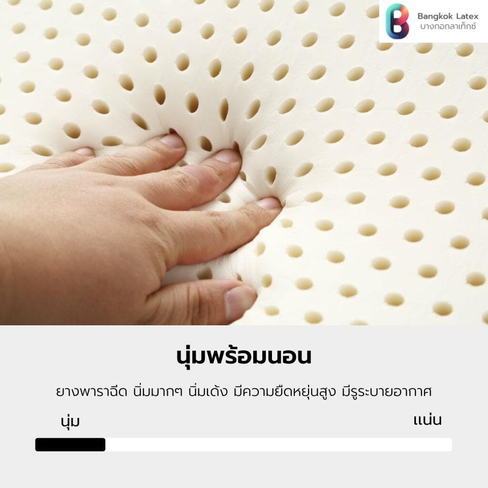 Bangkok Latex รุ่น Ratchaburi ที่นอนยางพาราเสริมพ็อกเก็ตสปริง หนา 10 นิ้ว นุ่มสบาย รองรับสรีระ ลดแรงกดทับ https://lnwchill.com