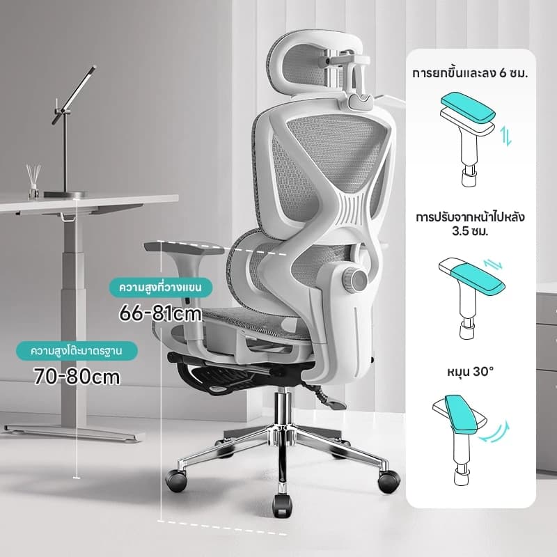 Xpanse รุ่น W202 เก้าอี้สุขภาพ Ergonomic รองรับเอวและปรับท่าทาง เก้าอี้ทำงานฟังก์ชันคุ้มค่าเพื่อการนั่งทำงานที่สบายตลอดวัน https://lnwchill.com