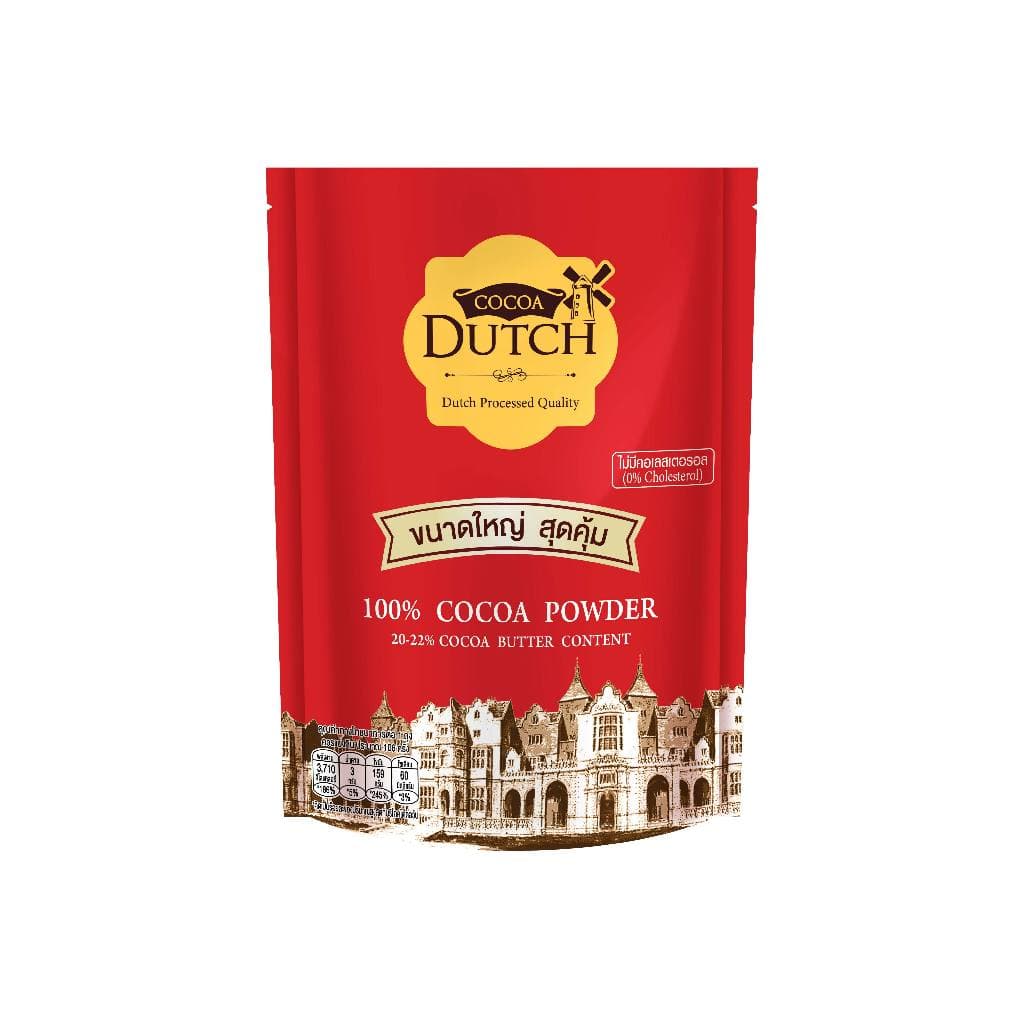 Cocoa Dutch รุ่น Refill 850g โกโก้ผงแท้ 100% จากเนเธอร์แลนด์ เพื่อรสชาติเข้มข้น กลมกล่อม สำหรับเครื่องดื่มและเบเกอรี่ https://lnwchill.com