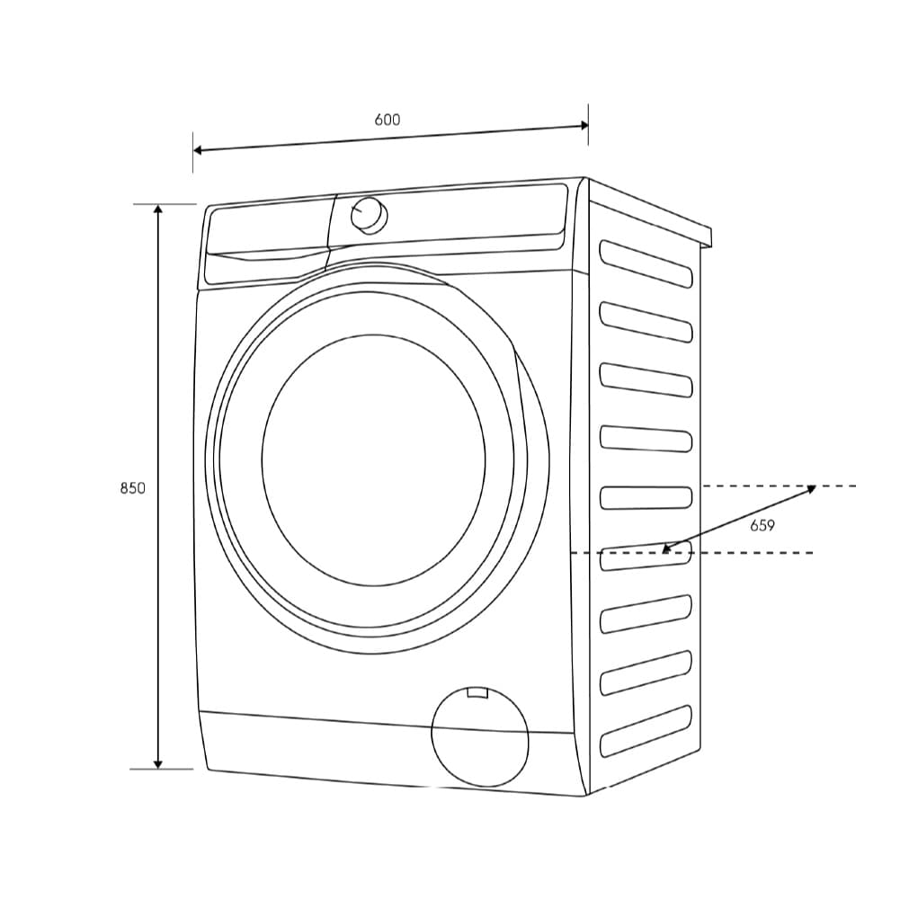Electrolux รุ่น EWW1023P5WC ซัก 10 กก อบ 7 กก สีขาว เทคโนโลยี UltraMix ถนอมสีผ้าและขจัดสารก่อภูมิแพ้ ช่วยให้ผ้าสะอาดเหมือนใหม่เสมอ https://lnwchill.com
