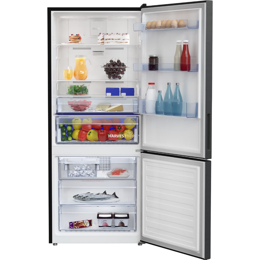 Beko รุ่น RCNT415I50VHFK ตู้เย็น 2 ประตู 14 คิว Bottom Fridge Inverter ระบบ NeoFrost และ HarvestFresh คงค่าวิตามินสูงสุด https://lnwchill.com