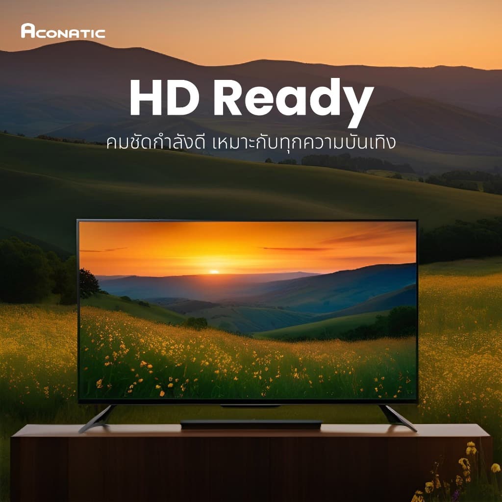 ACONATIC รุ่น 24HA502AN LED HD อนาล็อคทีวี ขนาด 24 นิ้ว คมชัดระดับ HD สามารถใช้งานแทนจอคอมพิวเตอร์ได้ https://lnwchill.com