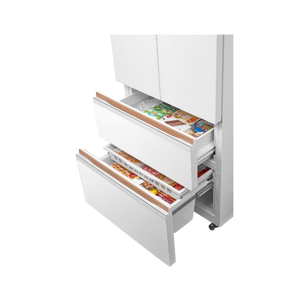 TOSHIBA GR-RF690WI-PGTH(67) ตู้เย็น 4 ประตู 18.8 คิว Multidoor Inverter ดีไซน์ Japandi ระบบกำจัดกลิ่น PureAIR เชื่อมต่อ TSmartLife https://lnwchill.com