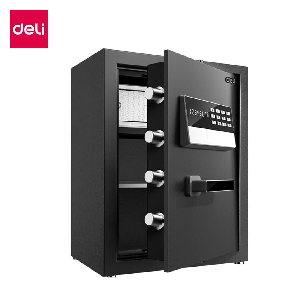 Deli รุ่น ET620, ET621, ET622, ET623 ตู้เซฟนิรภัยเหล็กกล้า ล็อค 2 ชั้นด้วยรหัสผ่านและกุญแจ พร้อมระบบแจ้งเตือนเมื่อใส่รหัสผิด ปลอดภัย มั่นใจทุกการจัดเก็บ https://lnwchill.com