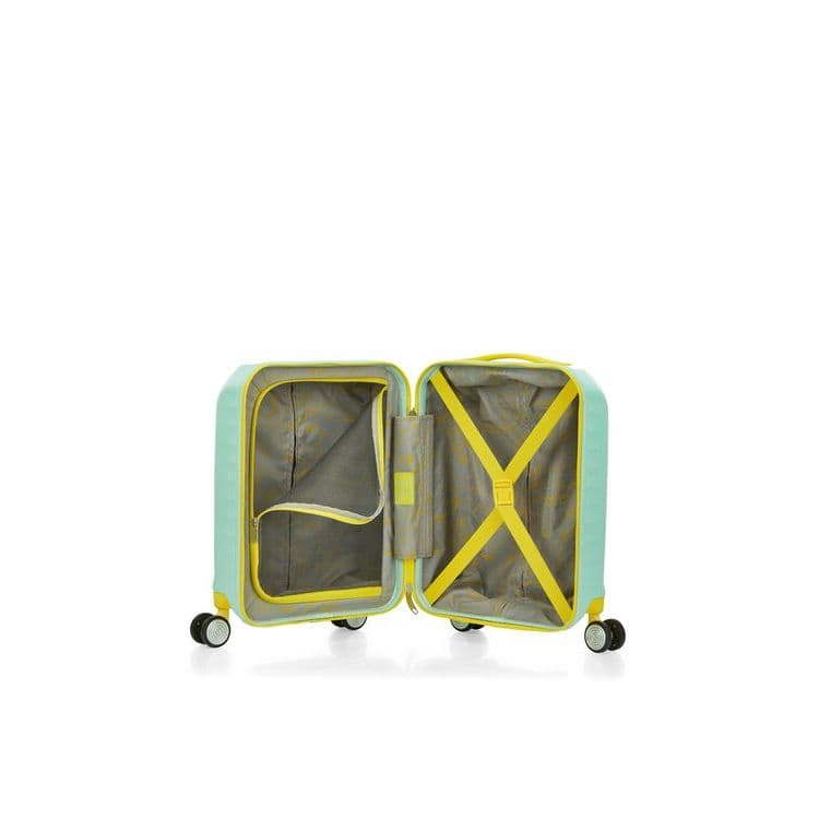 AMERICAN TOURISTER รุ่น LITTLE FRONTEC SPINNER 45/17 AM กระเป๋าเดินทางล้อลาก 17 นิ้ว ดีไซน์เปิดฝาหน้า วัสดุ PC น้ำหนักเบา ใช้งานสะดวก https://lnwchill.com