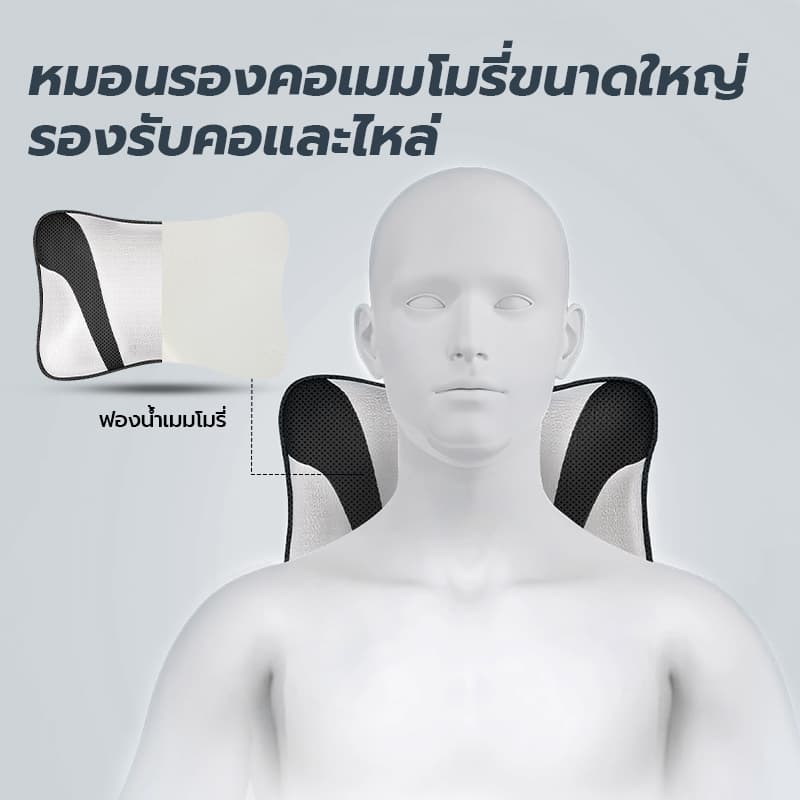 Xpanse รุ่น Xluster เก้าอี้เกมมิ่งสรีรศาสตร์หนังกันสึกป้องกันคราบรองรับส่วนหลังและคอปรับเอนนอนได้เพื่อสุขภาพที่ดีในการนั่งทำงานและเล่นเกมระยะยาว https://lnwchill.com