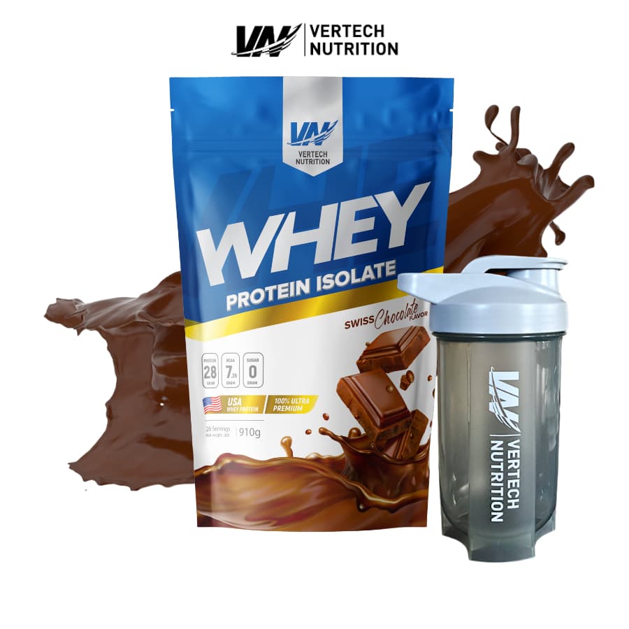 VERTECH NUTRITION WHEY PROTEIN ISOLATE 100% เวย์โปรตีน ไอโซเลท ดูดซึมไว โปรตีนนำเข้าจากอเมริกา (2LB) ช่วยเสริมสร้างกล้ามเนื้อและลดไขมัน https://lnwchill.com