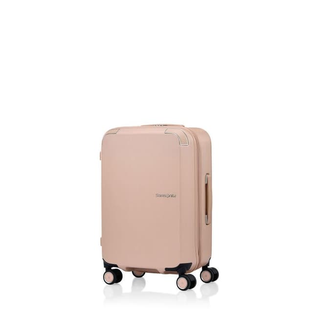 Samsonite รุ่น ZENPOD 55/20 กระเป๋าเดินทาง 20 นิ้ว Polycarbonate แข็งแรง พร้อมที่แขวนอเนกประสงค์ ดีไซน์เรียบหรูสำหรับทุกการเดินทาง