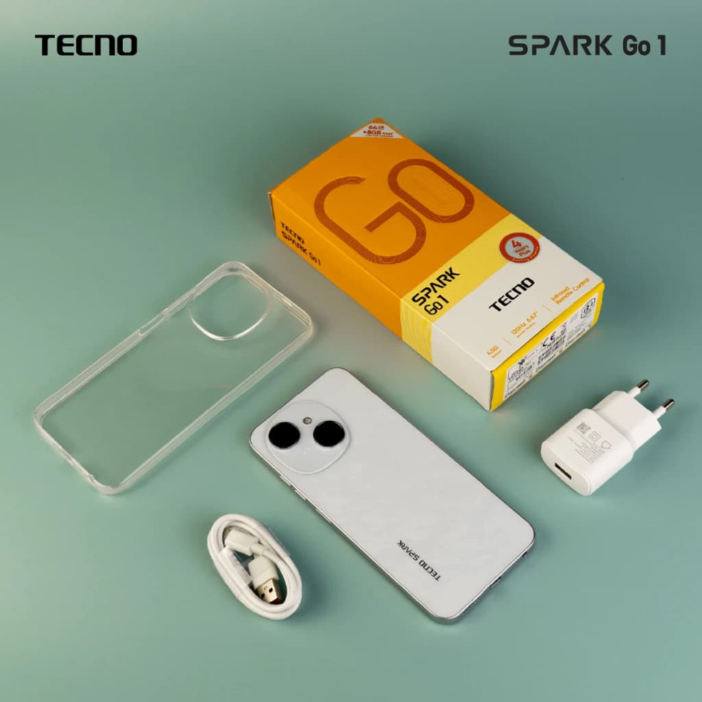 TECNO Spark Go1 (4+128) | 5000mAh Fast Charge15W| 6.67" 120Hz| 8MP| รับประกัน 13 เดือน https://lnwchill.com