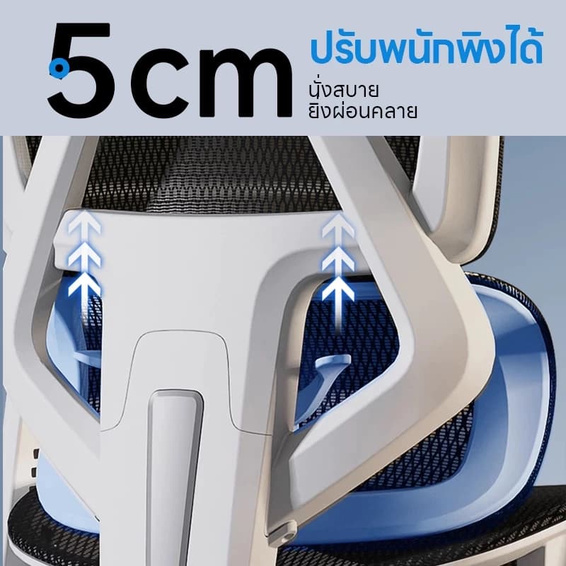 Xpanse รุ่น XP-E145 เก้าอี้สุขภาพปรับพนักพิงเอว 3 ระดับ รองรับทุกสรีระ เอนได้ 145° พร้อมที่วางเท้า https://lnwchill.com