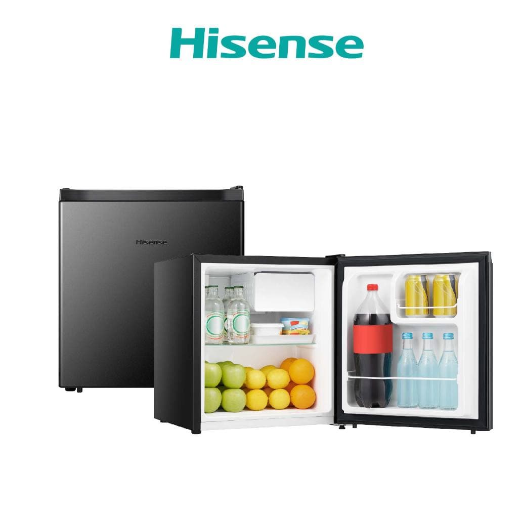 Hisense ตู้เย็น Mini Bar รุ่น ER45B ความจุ 45 ลิตร 1.6Q สีดำ ประหยัดไฟเบอร์ 5 ดีไซน์กะทัดรัด ทำความเย็นทั่วถึง https://lnwchill.com