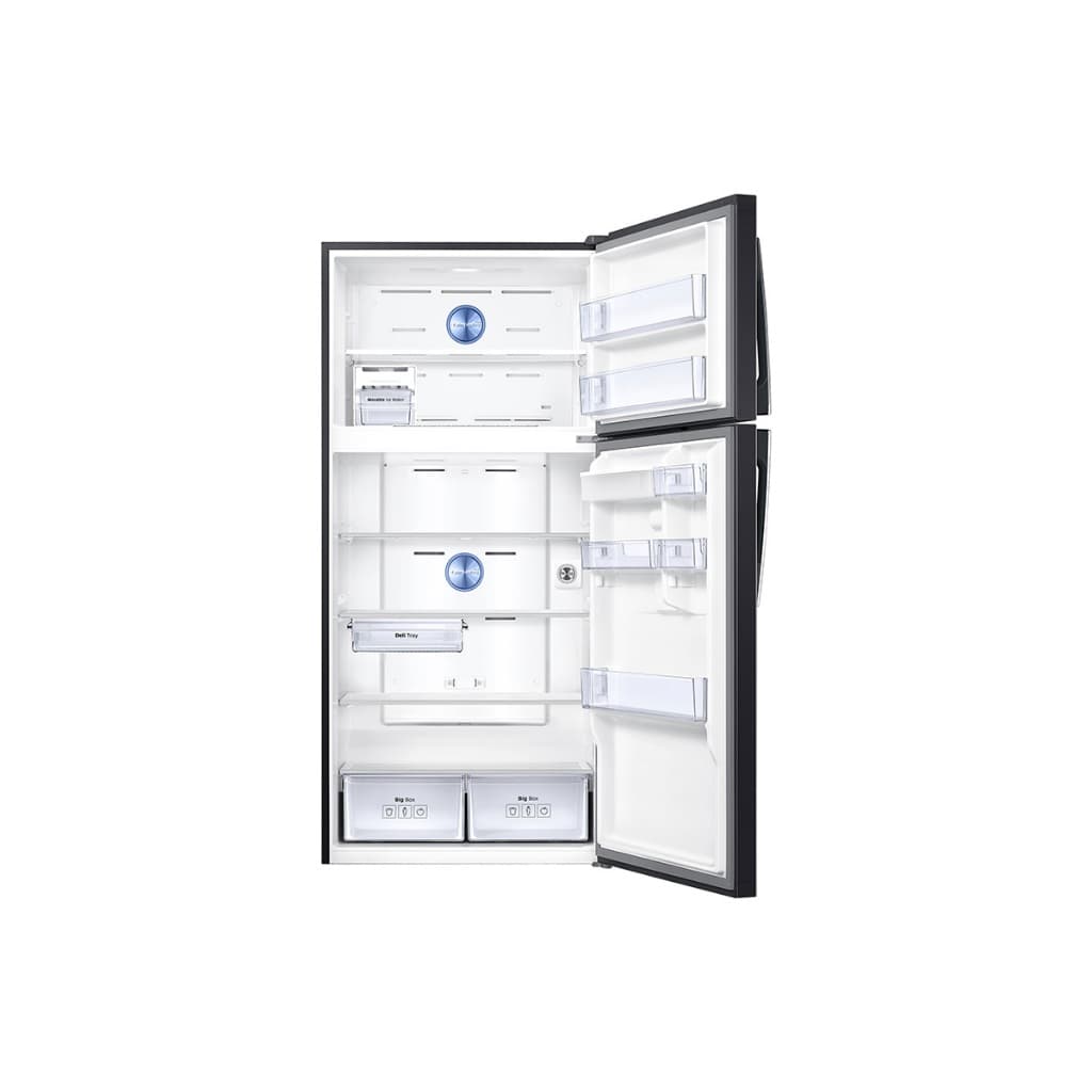 SAMSUNG รุ่น RT62K7150BS/ST ตู้เย็น 2 ประตู 19.9 คิว (562 L) Twin Cooling System สี Black Inox https://lnwchill.com