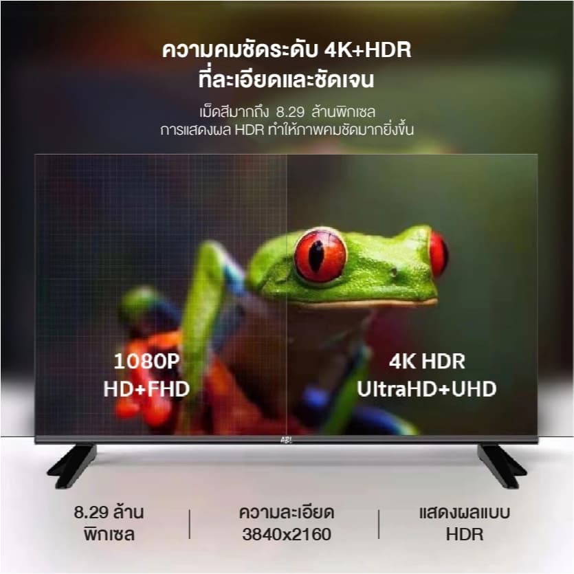 ABL รุ่น 40SMS9 Smart TV ขนาด 40 และ 43 นิ้ว Android TV ความละเอียด Full HD 1080P มอบประสบการณ์ความบันเทิงที่เหนือกว่าในบ้านคุณ https://lnwchill.com