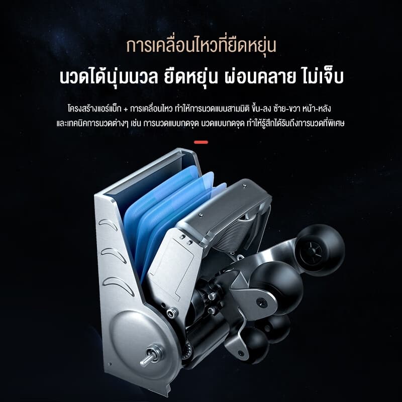 XUTI รุ่น XT131 เก้าอี้นวดไฟฟ้าสี่มิติ นวดแรงทั่วร่างกายแบบไทยแท้ พร้อมระบบไร้แรงโน้มถ่วงและโหมดแคปซูลอวกาศ https://lnwchill.com