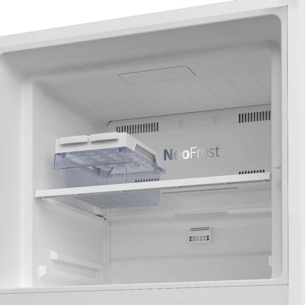 Beko รุ่น RDNT401E40VZHFSGB ตู้เย็นกระจกดำ 2 ประตู 13.2 คิว อินเวอร์เตอร์ เทคโนโลยี NutriFreeze HarvestFresh https://lnwchill.com