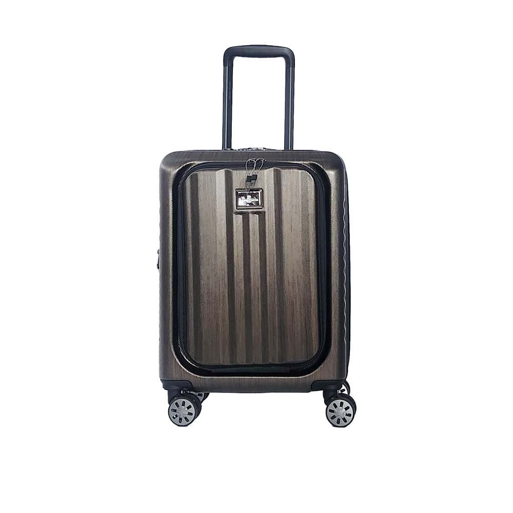 Pierre Cardin รุ่น PLCY4-1860 กระเป๋าเดินทาง 18 นิ้ว วัสดุ PC Polycarbonate เปิดฝาหน้าได้ พร้อม TSA Lock และซิป 2 ชั้นเพื่อความปลอดภัยสูงสุด https://lnwchill.com
