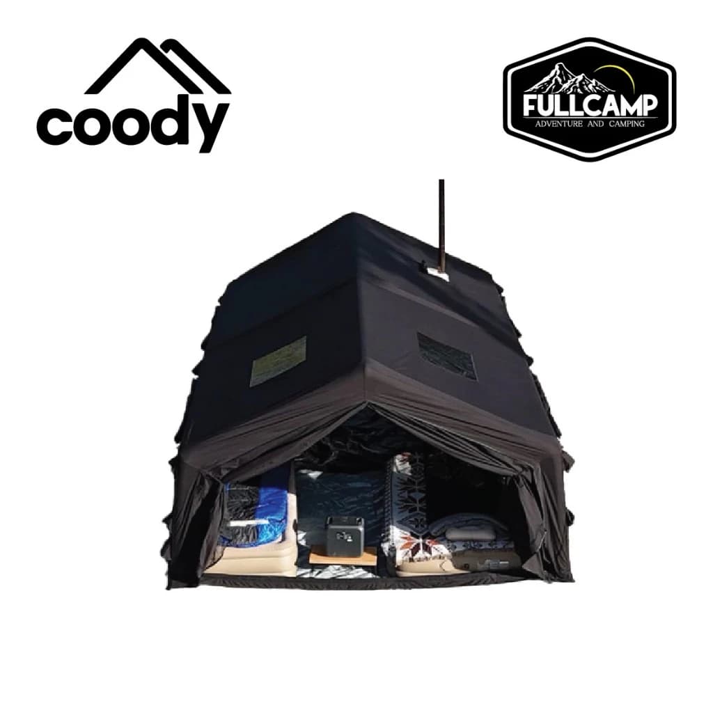 Coody เต็นท์ 13.68 รุ่น upgrade เต็นท์เสาลม "แถม rain cover " รับประกัน 5 ปี สินค้าพร้อมจัดส่ง https://lnwchill.com