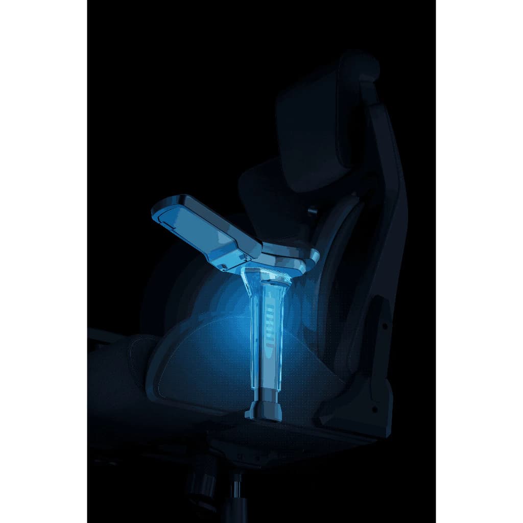 GAMEFORGE เก้าอี้เกมมิ่งเพื่อสุขภาพ เก้าอี้เล่นเกม Gaming Chair รุ่น Commander Throne เก้าอี้สีดำ รับน้ำหนักสูงสุดถึง 130 กก. รับประกัน 5 ปี 5-YEAR WARRANTY https://lnwchill.com