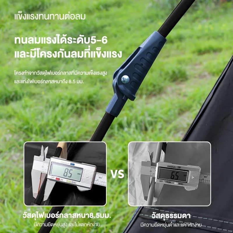 KEEPHIKE เต็นท์หกเหลี่ยมแบบอัตโนมัติ พกพาง่าย กางเร็วไม่ต้องต่อ สำหรับกลางแจ้งและตั้งแคมป์ https://lnwchill.com